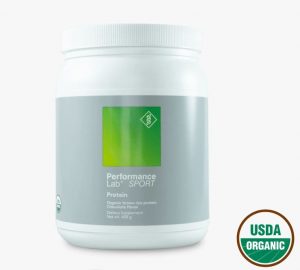 Performance Lab organic vegan protein powder
