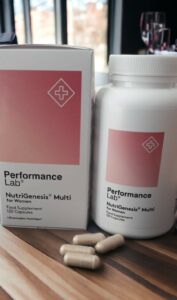 Bottle of Performance Lab Nutrigenesis for Women