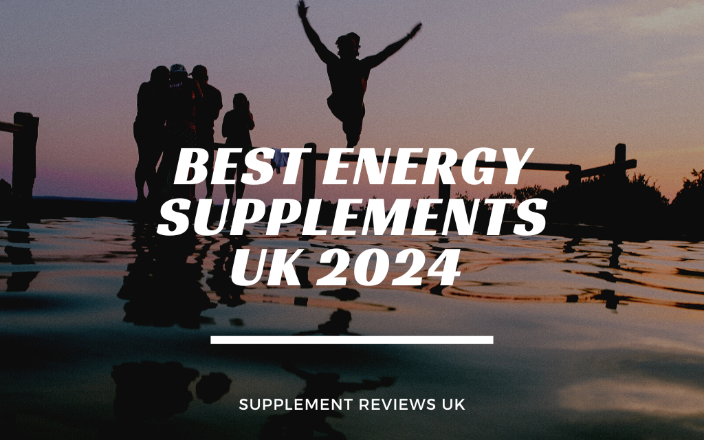 Man jumping, best energy supplements UK 2024