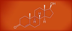 The chemical makeup of testosterone. CC image courtesy of Eduardo García Cruz on Flickr.