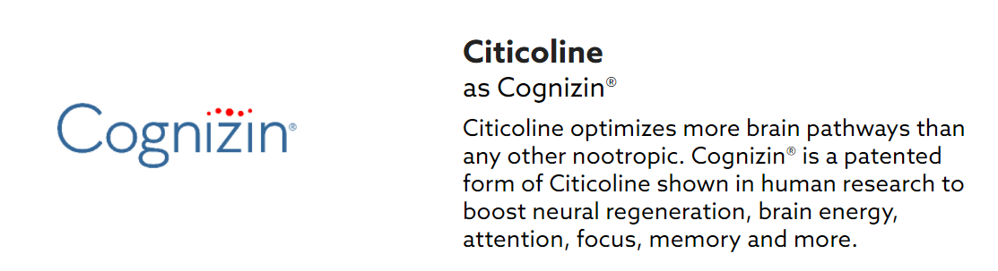 Cognizin boosts brain energy, attention, memory, focus and more