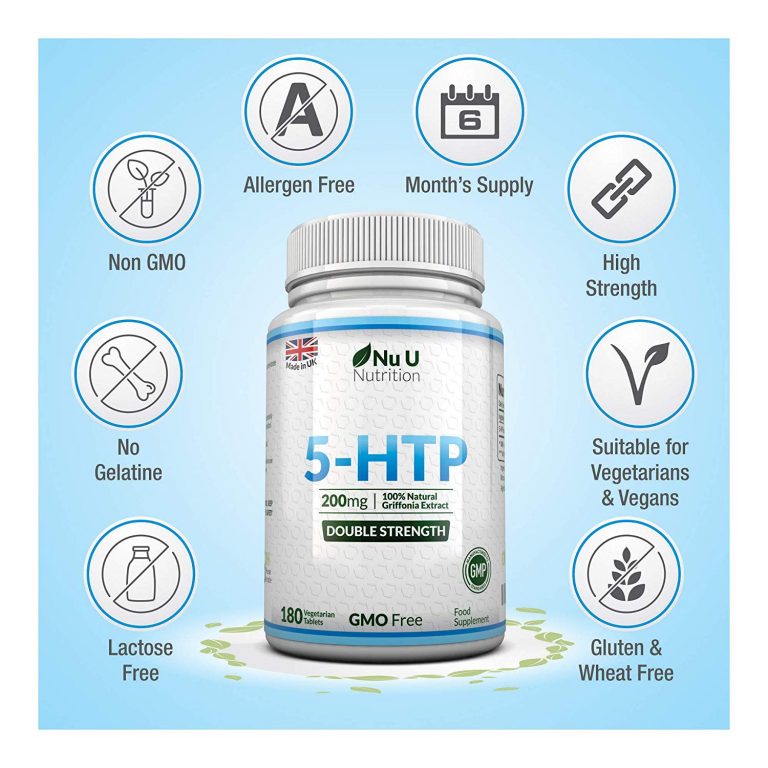 Nu U Nutrition Double Strength 5HTP Review Supplement Reviews UK