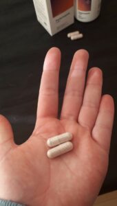 Performance Lab Sleep pills in someone's hand