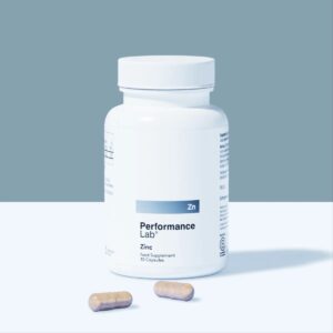 Bottle of Performance Lab Zinc 