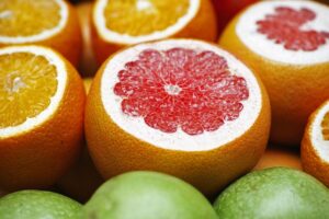 grapefruits and citrus fruits