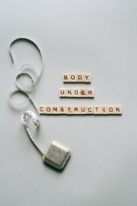 Body Under Construction, dieting as part of New Year Resolutions